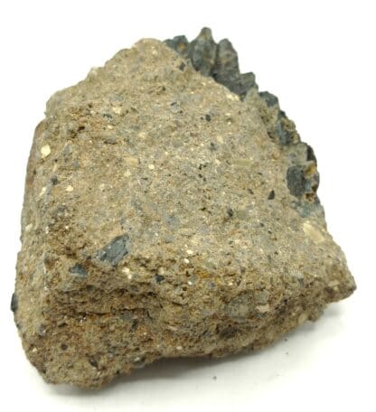 Hornblende basaltique, Cantal, Auvergne.