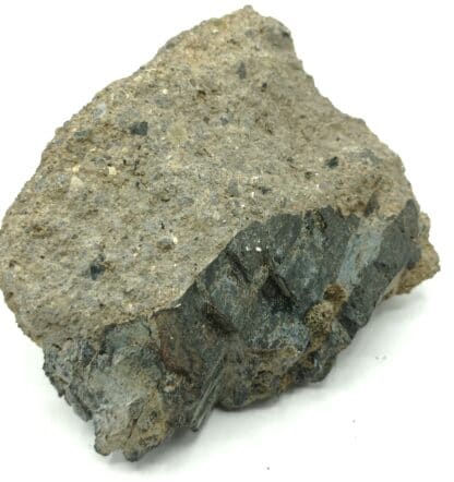 Hornblende basaltique, Cantal, Auvergne.