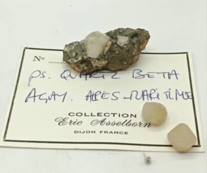 Quartz bêta, Agay, Saint-Raphaël, Var.