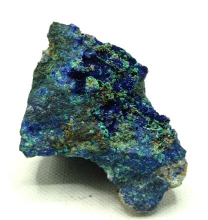 Azurite et Malachite, Hubac de Jourdan, Daluis, Alpes-Maritimes.