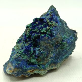 Azurite et Malachite, Hubac de Jourdan, Daluis, Alpes-Maritimes.