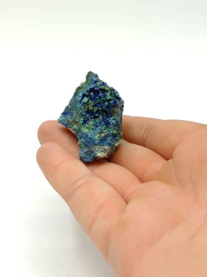 Azurite et Malachite, Hubac de Jourdan, Daluis, Alpes-Maritimes.