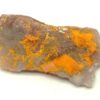 Wulfénite sur Mimétite, Mine Rowley, Arizona, USA.