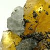 Calcite, Fluorite (Fluorine) et Pyrite, El Hammam, Maroc.