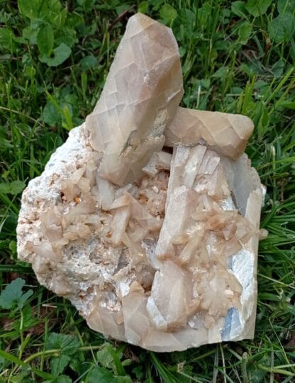 Baryte (Barytine), Mine de Maine (Reclesne), Morvan, Saône-et-Loire.