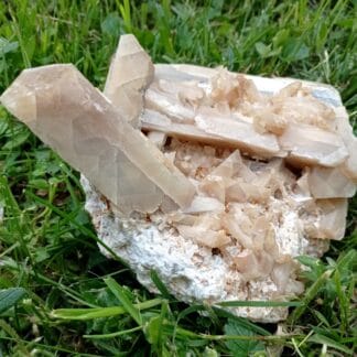 Baryte (Barytine), Mine de Maine (Reclesne), Morvan, Saône-et-Loire.