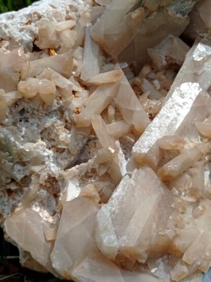 Baryte (Barytine), Mine de Maine (Reclesne), Morvan, Saône-et-Loire.