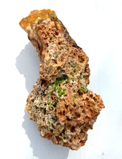 Pyromorphite et Fluorite (Fluorine), Chaillac, Indre.