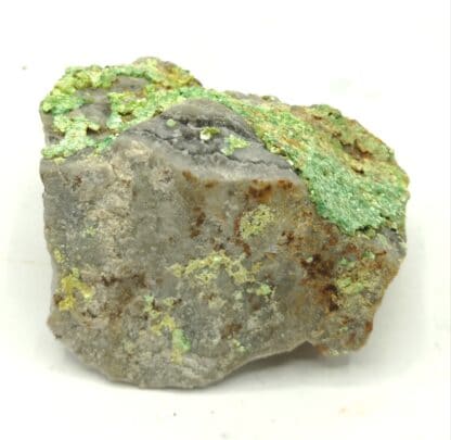 Torbernite, Puy de l’Age, Bellezane, Haute-Vienne, Limousin.