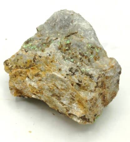 Torbernite, Puy de l’Age, Bellezane, Haute-Vienne, Limousin.