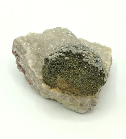 Calcite, Chalcopyrite et Dolomite, Laguépie, Tarn-et-Garonne.