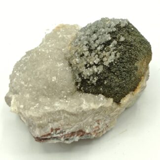 Calcite, Chalcopyrite et Dolomite, Laguépie, Tarn-et-Garonne.