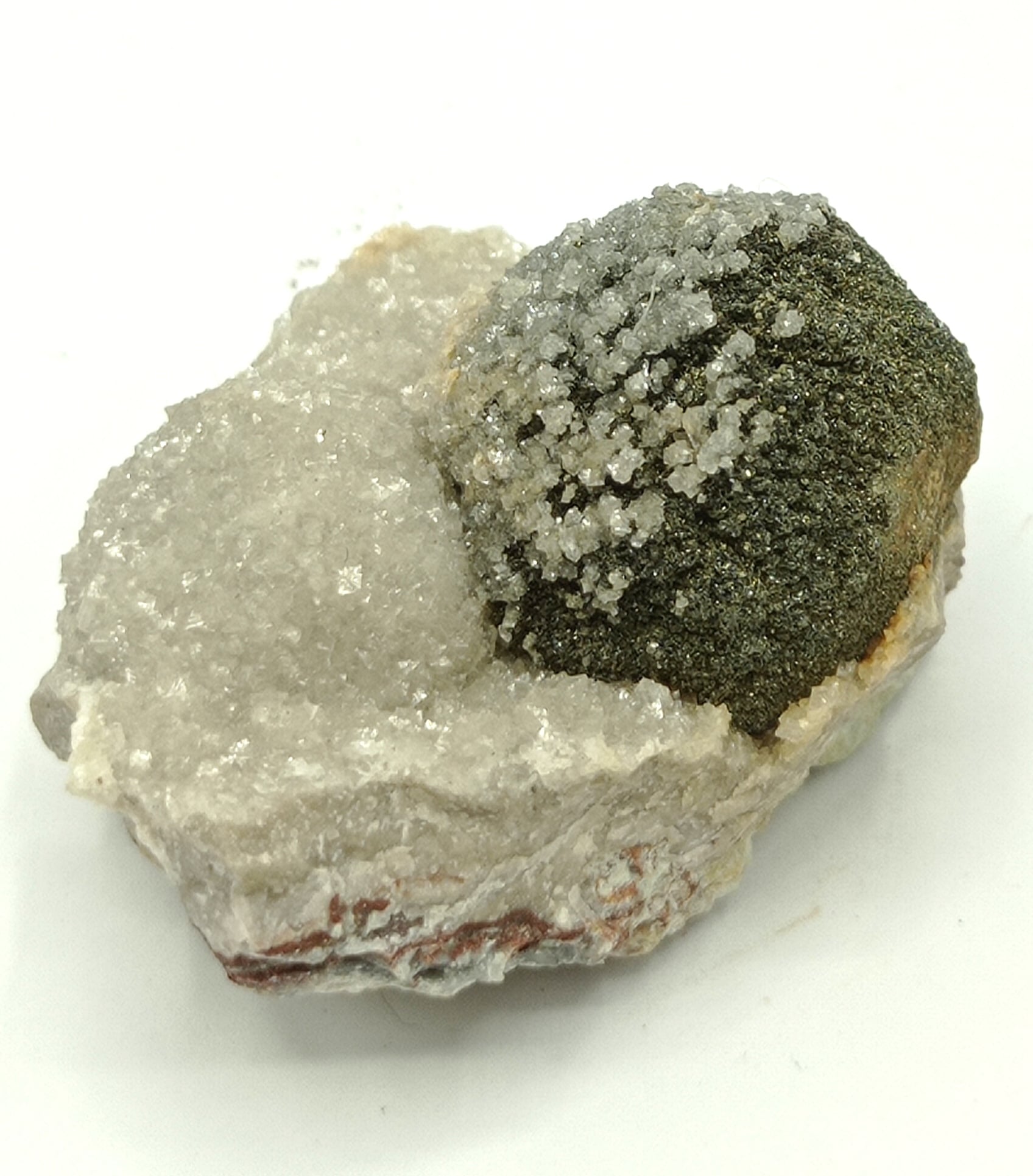 Calcite, Chalcopyrite et Dolomite, Laguépie, Tarn-et-Garonne.