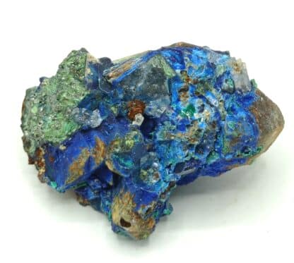 Tétraédrite pseudo en Azurite, Mine à Giraud, La Gardette, Oisans, Isère.