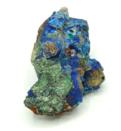 Tétraédrite pseudo en Azurite, Mine à Giraud, La Gardette, Oisans, Isère.