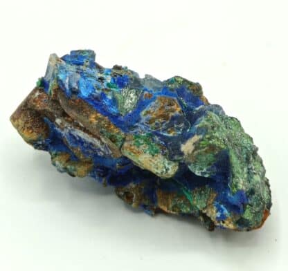 Tétraédrite pseudo en Azurite, Mine à Giraud, La Gardette, Oisans, Isère.