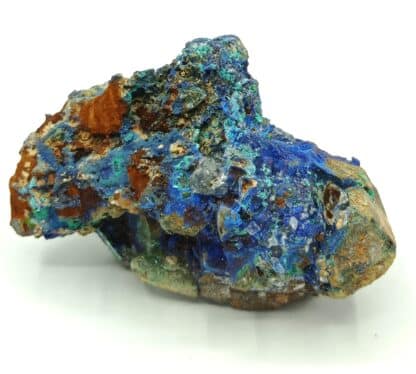 Tétraédrite pseudo en Azurite, Mine à Giraud, La Gardette, Oisans, Isère.