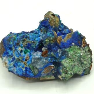 Tétraédrite pseudo en Azurite, Mine à Giraud, La Gardette, Oisans, Isère.