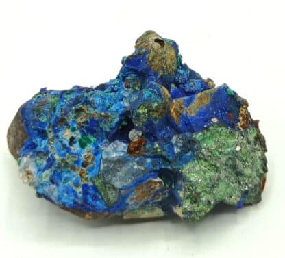 Tétraédrite pseudo en Azurite, Mine à Giraud, La Gardette, Oisans, Isère.