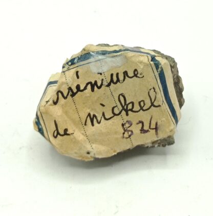 Nickeline (Nickelite), Mine des Chalanches, Allemont, Oisans, Isère.