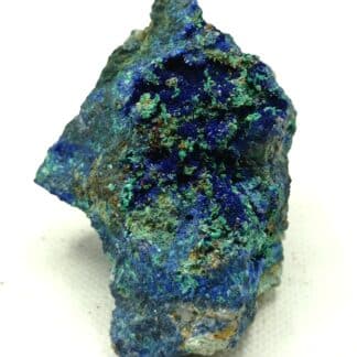 Azurite et Malachite, Hubac de Jourdan, Daluis, Alpes-Maritimes.