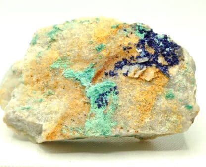 Azurite et Malachite, Mine de Cap Garonne, Le Pradet, Var.