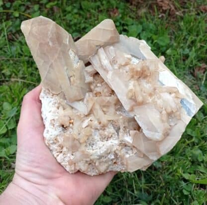 Baryte (Barytine), Mine de Maine (Reclesne), Morvan, Saône-et-Loire.