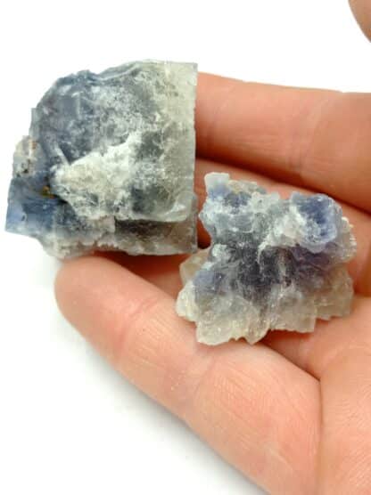 Lot de 2 Fluorine (Fluorite), Gorges de Loulas (L’Oulas), Tarn. – Image 6