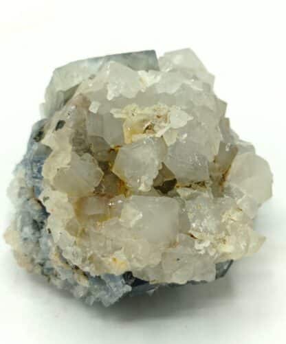 Fluorine (Fluorite) et Quartz, Gorges de Loulas (L’Oulas), Tarn.