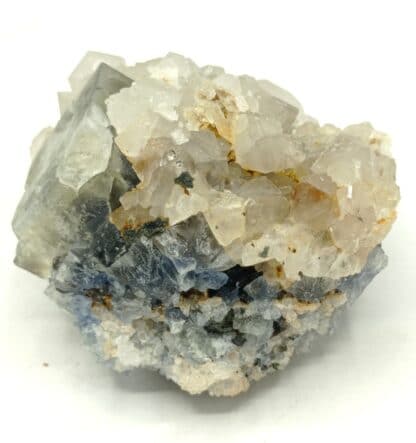 Fluorine (Fluorite) et Quartz, Gorges de Loulas (L’Oulas), Tarn.