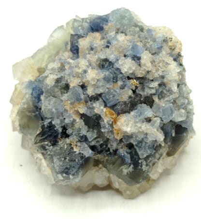 Fluorine (Fluorite) et Quartz, Gorges de Loulas (L’Oulas), Tarn.