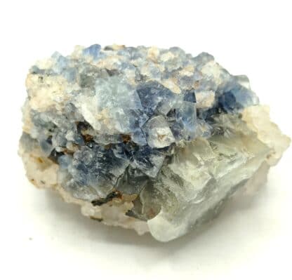 Fluorine (Fluorite) et Quartz, Gorges de Loulas (L’Oulas), Tarn.