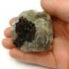 Quartz sur Fluorite, Gorges de Loulas (L’Oulas), Tarn.