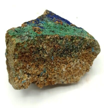 Azurite et Malachite, Le Barioz, Saint-Pierre-d’Allevard, Isère.