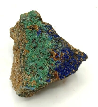 Azurite et Malachite, Le Barioz, Saint-Pierre-d’Allevard, Isère.