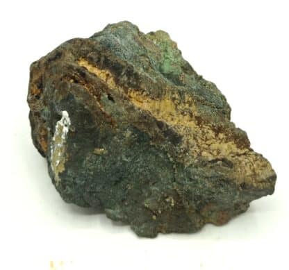 Chalcopyrite et Dolomite, Usson, Puy-de-Dôme, Auvergne.