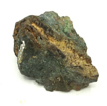 Chalcopyrite et Dolomite, Usson, Puy-de-Dôme, Auvergne.