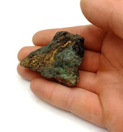 Chalcopyrite et Dolomite, Usson, Puy-de-Dôme, Auvergne.