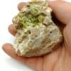 Pyromorphite verte, Steinbach, Haut-Rhin, Alsace.