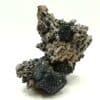 Brookite sur Quartz, Magnet Cove, Arkansas, USA (États-Unis).