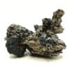Brookite sur Quartz, Magnet Cove, Arkansas, USA (États-Unis).