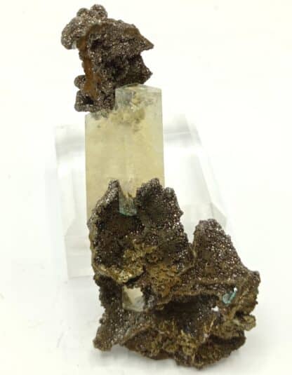 Calcite et Pyrite, Missouri, USA (États-Unis).