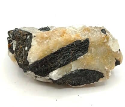 Tourmaline Schorl, Beauchaud, Forez, Puy-de-Dôme, Auvergne.