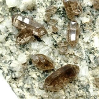 Quartz fumé, Adulaire et Asbeste, Suisse.