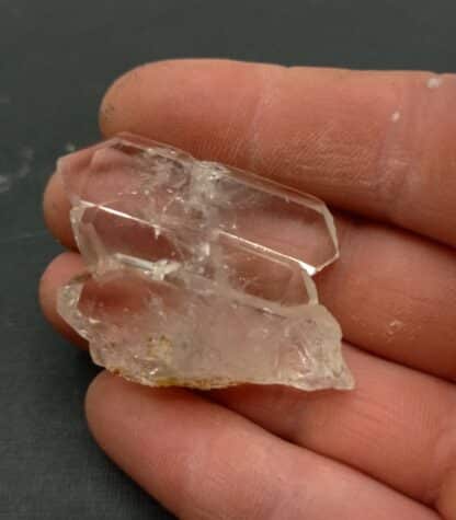 Quartz à âme, Le Plan du Lac, Saint-Christophe-en-Oisans, Isère.