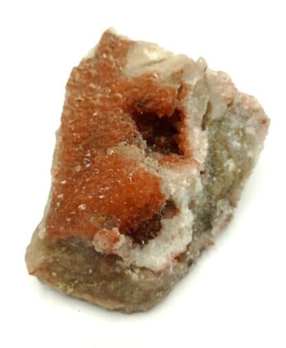 Quartz hématoïde, L’Argentolle, Saint-Prix, Saône-et-Loire, Morvan.