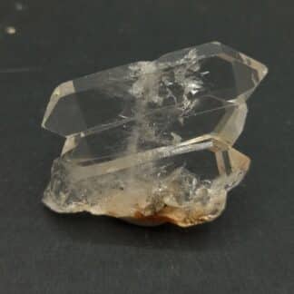 Quartz à âme, Le Plan du Lac, Saint-Christophe-en-Oisans, Isère.