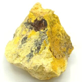 Billietite, Uranolite, et Gummite, Margnac, Haute-Vienne, Limousin.