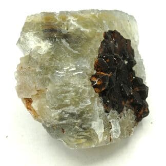 Quartz sur Fluorite, Gorges de Loulas (L’Oulas), Tarn.