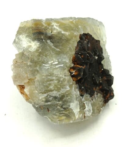 Quartz sur Fluorite, Gorges de Loulas (L’Oulas), Tarn.